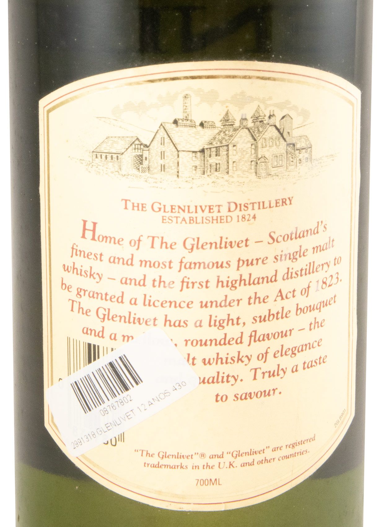 The Glenlivet 12 anos 43%