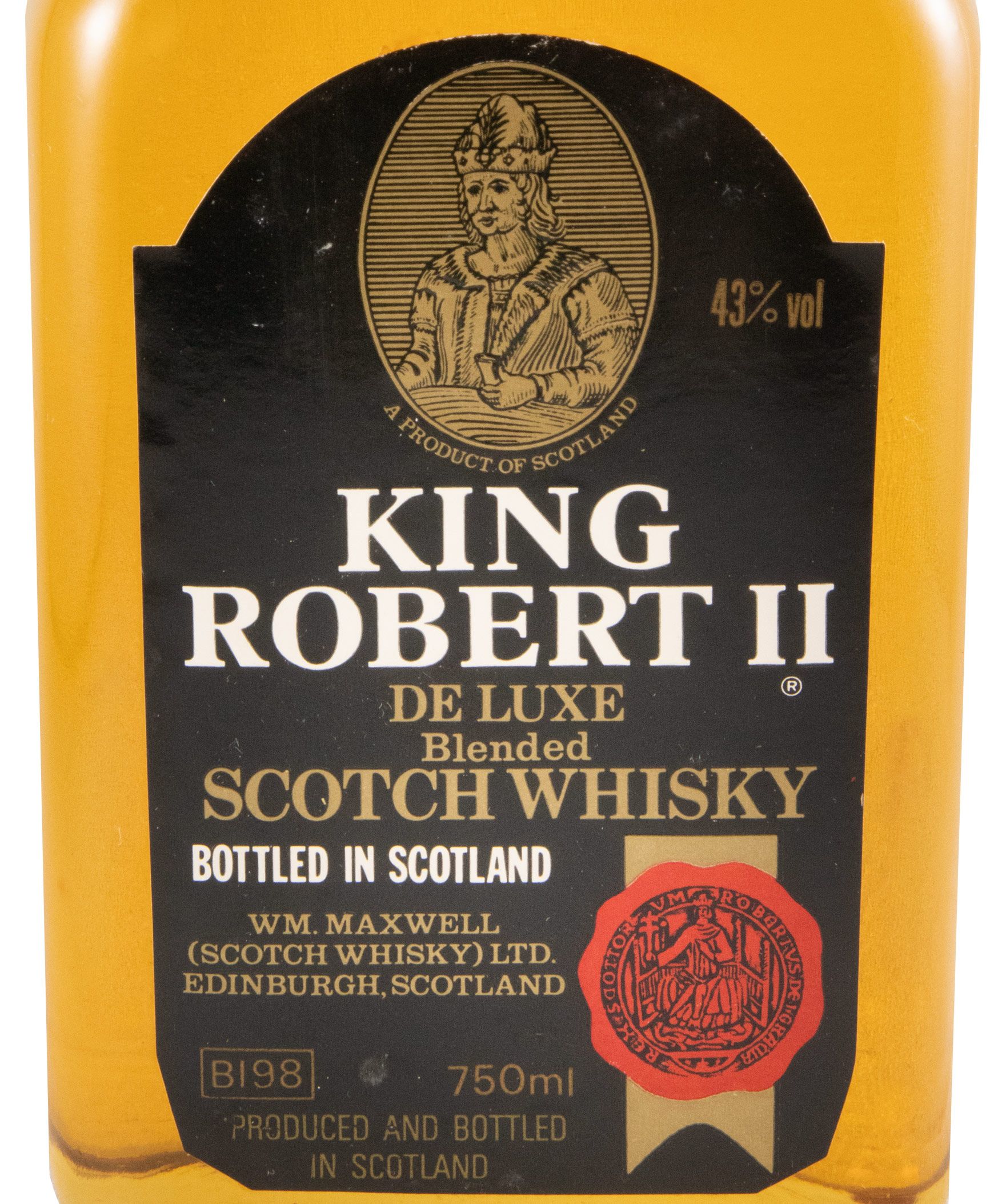 King Robert II De Luxe Blended 75cl