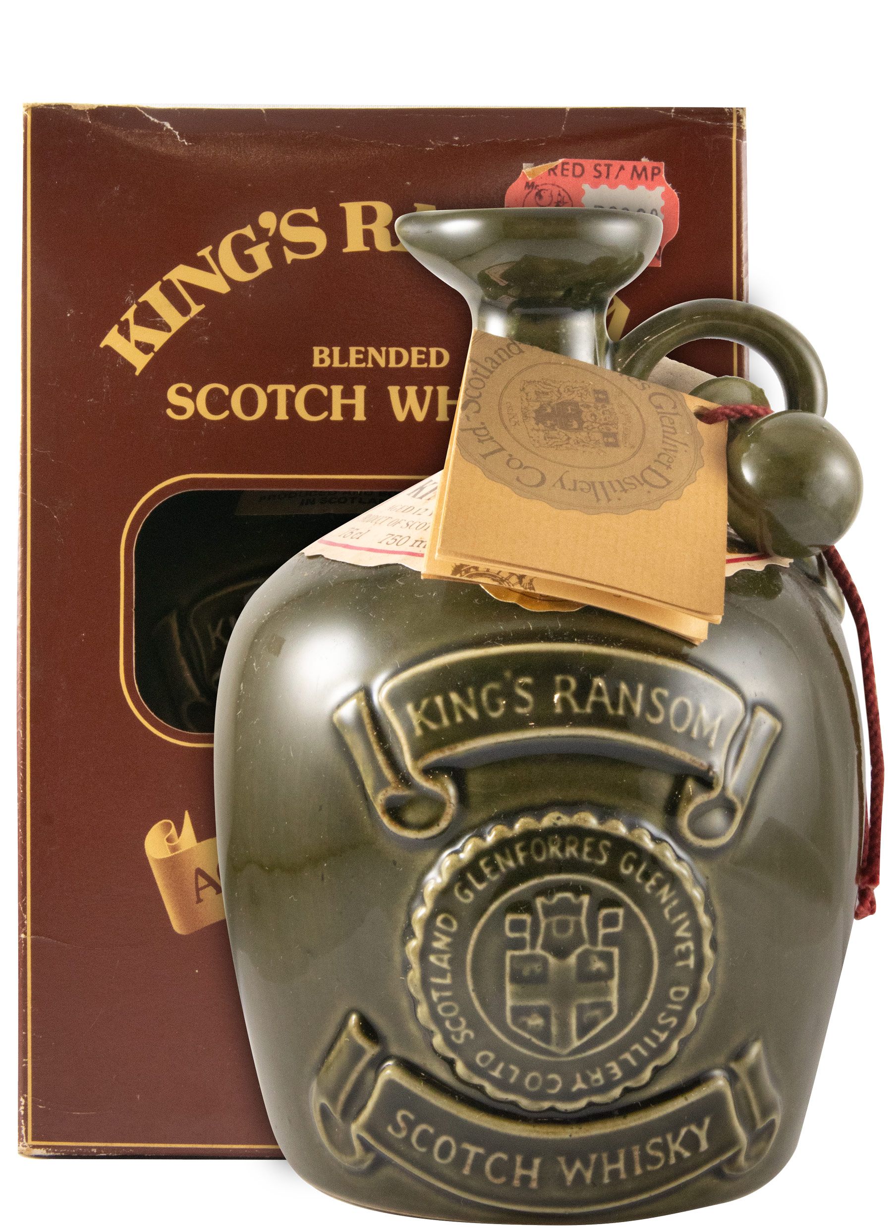 King's Ransom 12 anos (garrafa em cerâmica verde) 75cl