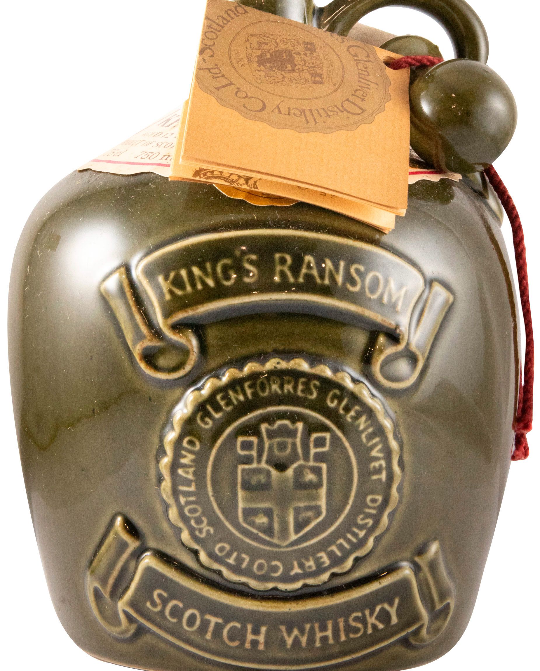 King's Ransom 12 anos (garrafa em cerâmica verde) 75cl