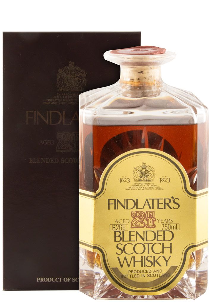 Findlater's 21 anos (garrafa de cristal) 75cl