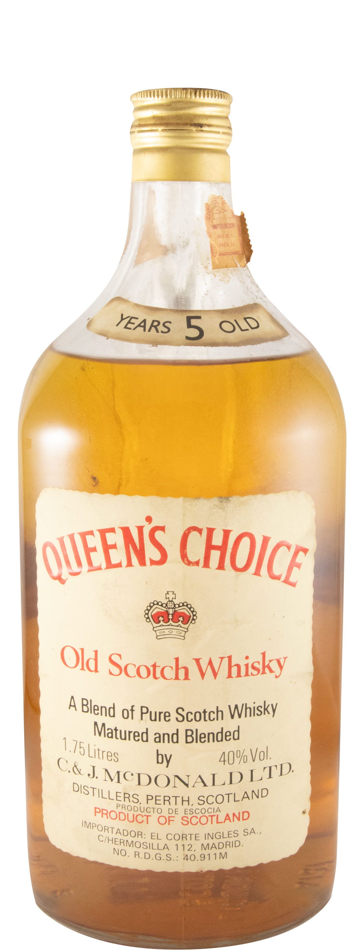 Queen's Choice 5 years 1.75L