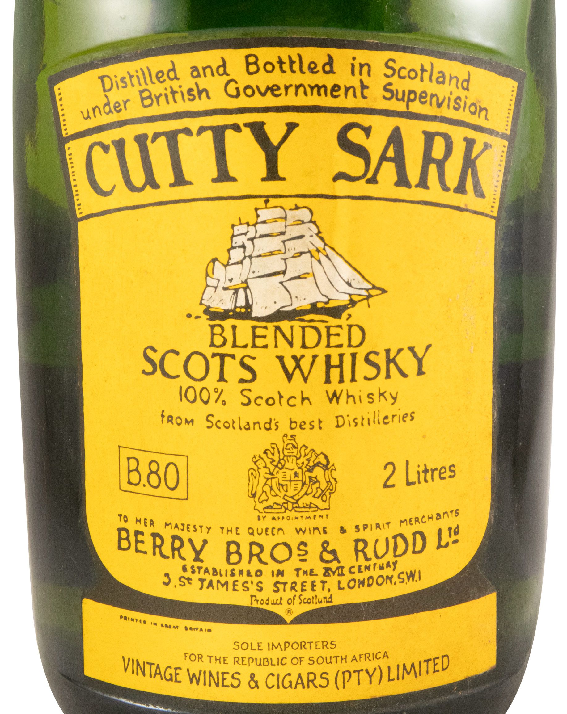 Cutty Sark (rótulo antigo) 2L