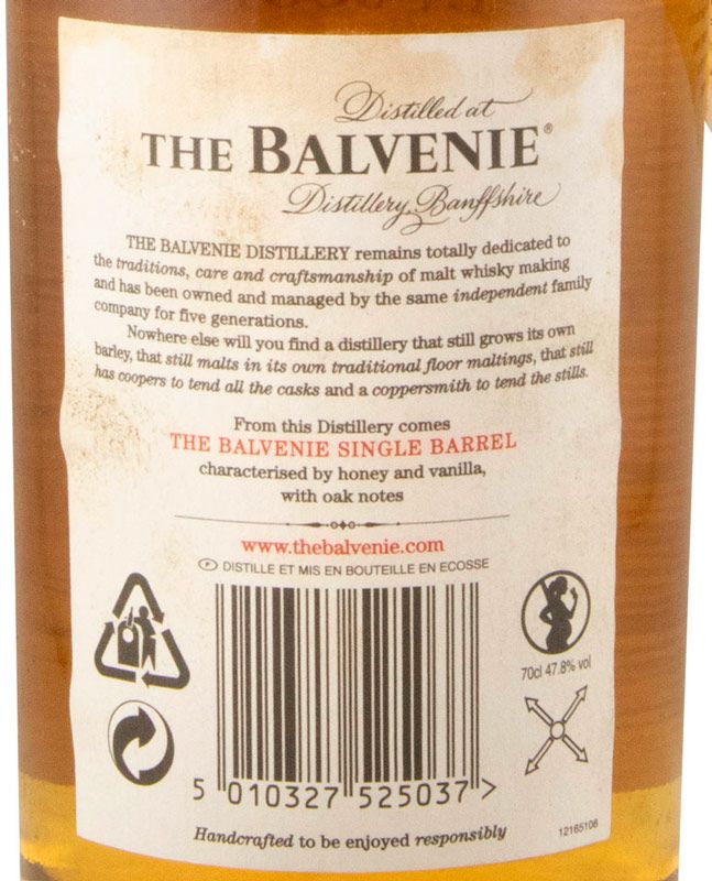 Balvenie Single Barrel Cask N.º 1732 15 anos