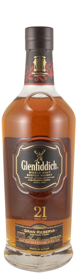 Glenfiddich Cask Selection 36 Gran Reserva Rum Cask Finish 21 anos