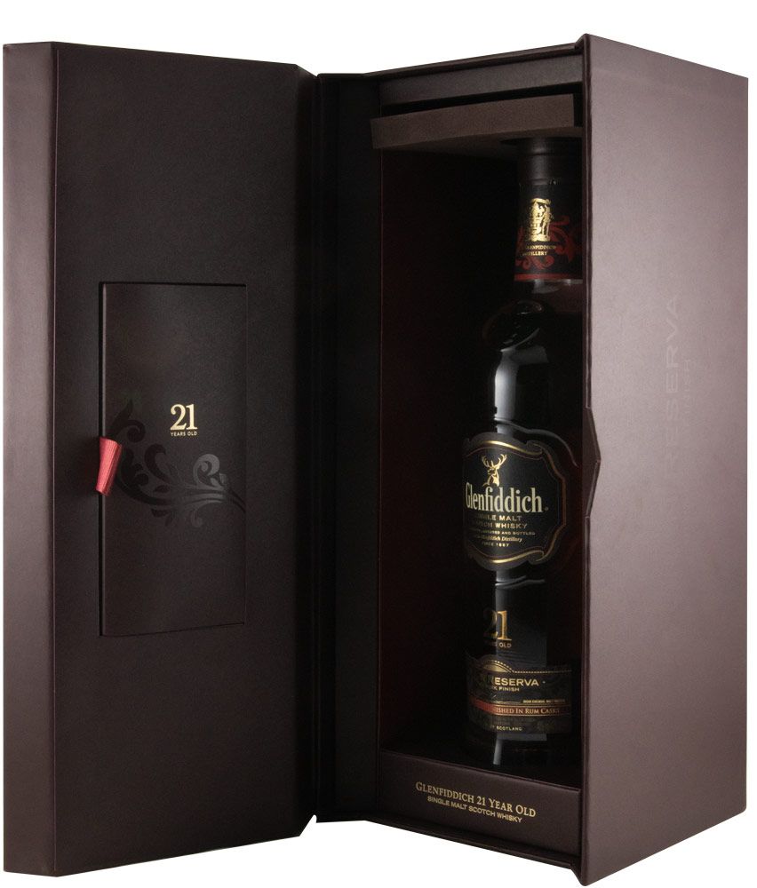 Glenfiddich Cask Selection 36 Gran Reserva Rum Cask Finish 21 anos