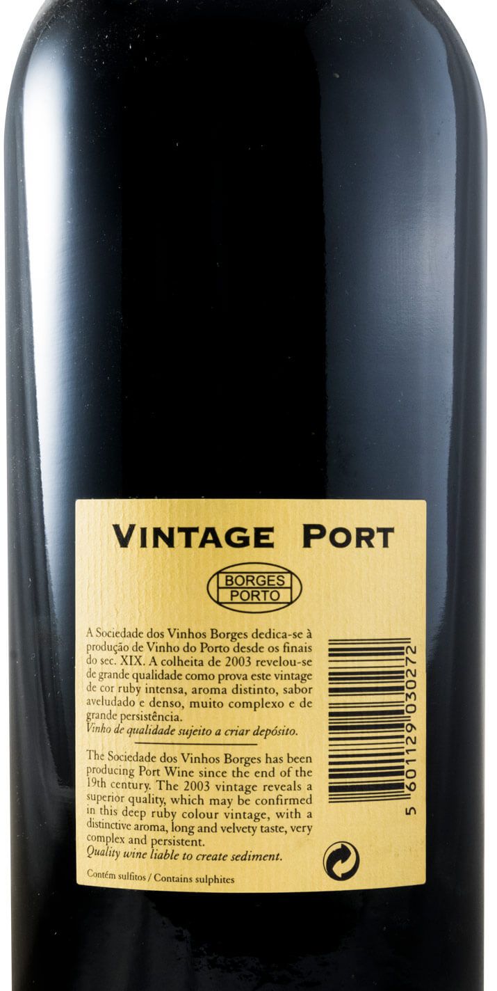 2003 Borges Vintage Porto