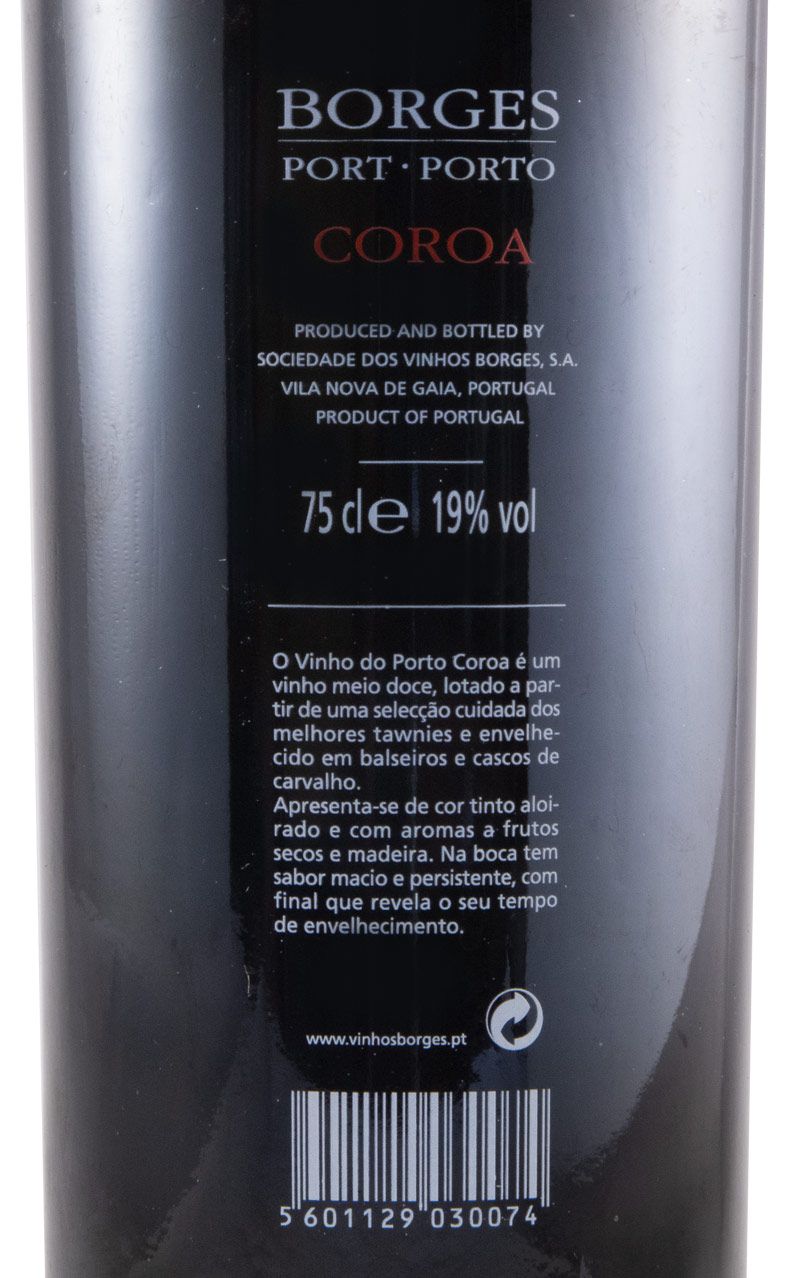 Borges Coroa Medium Sweet Port