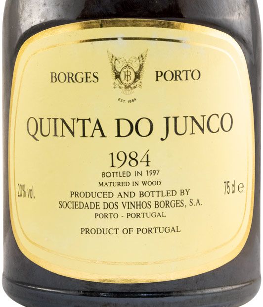 1984 Borges Quinta do Junco Vintage Port (low bottle)