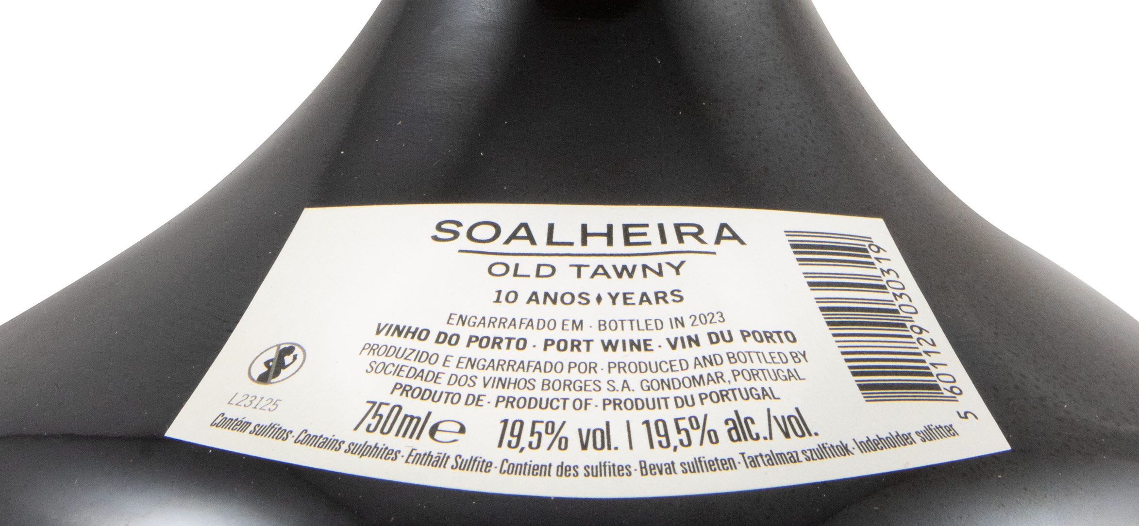 Borges Soalheira 10 years Port (decanter bottle)
