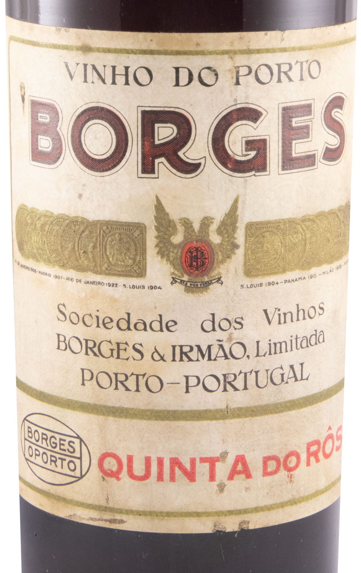 Borges Quinta do Rôso Port (slender bottle)