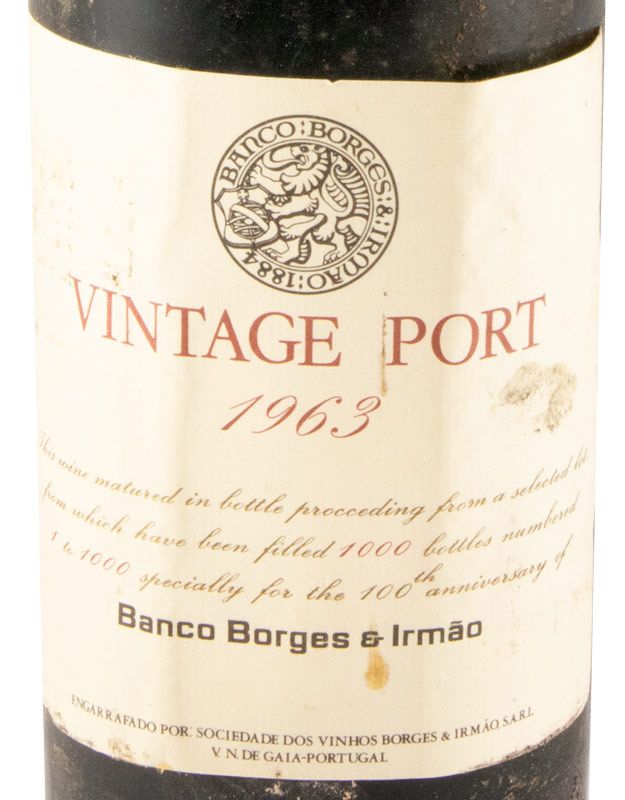 1963 Borges 100º Anniversary Edition Vintage Port