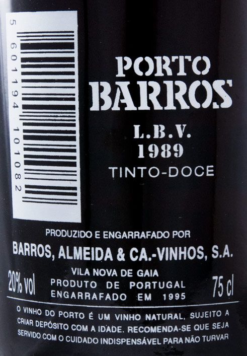 1989 Barros LBV Porto