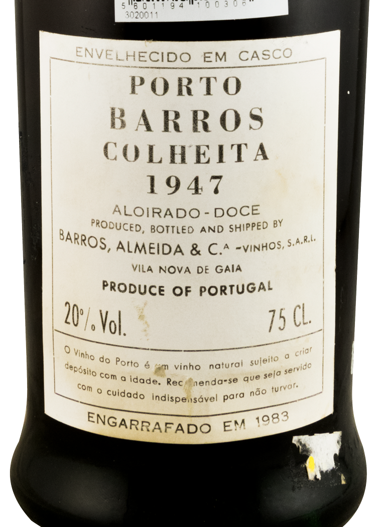 1947 Barros Colheita Porto