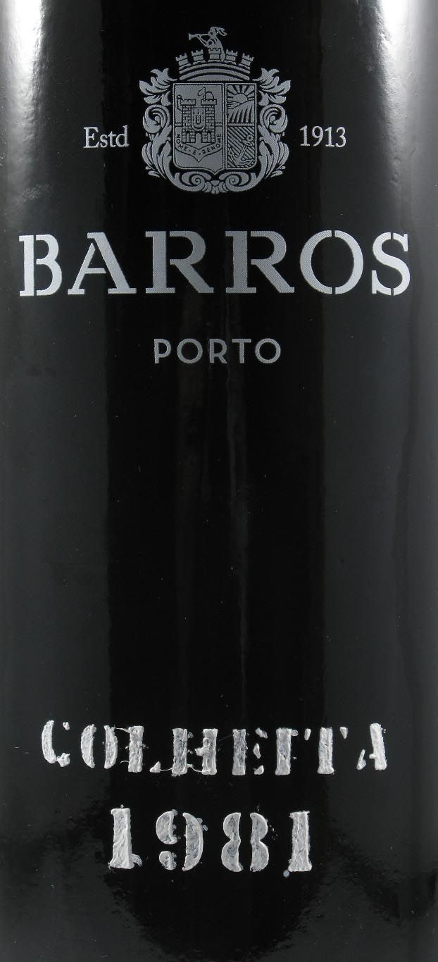 1981 Barros Colheita Porto