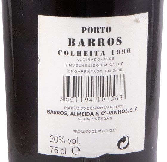 1990 Barros Colheita Port