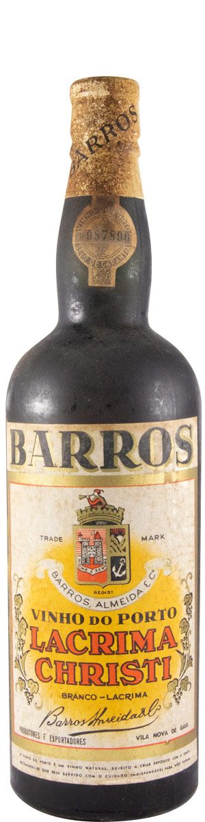 Barros Lacrima Christi Port (former bottle)