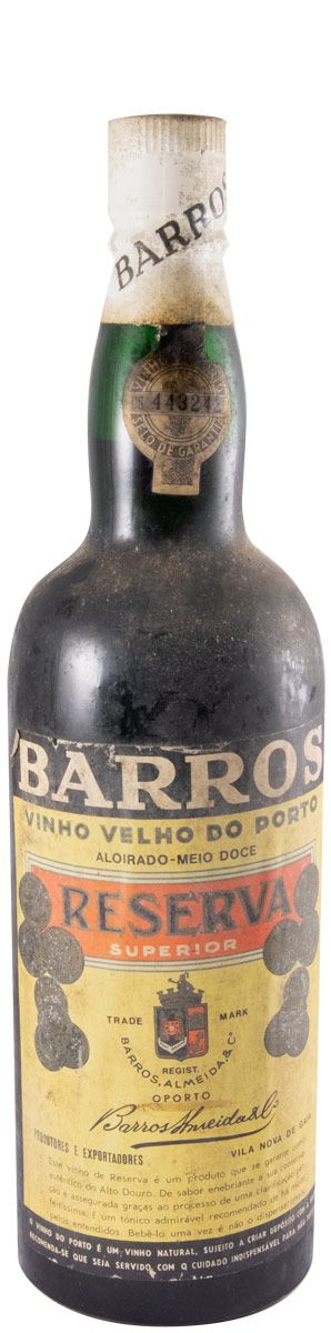 Barros Reserva Superior Port (former bottle)