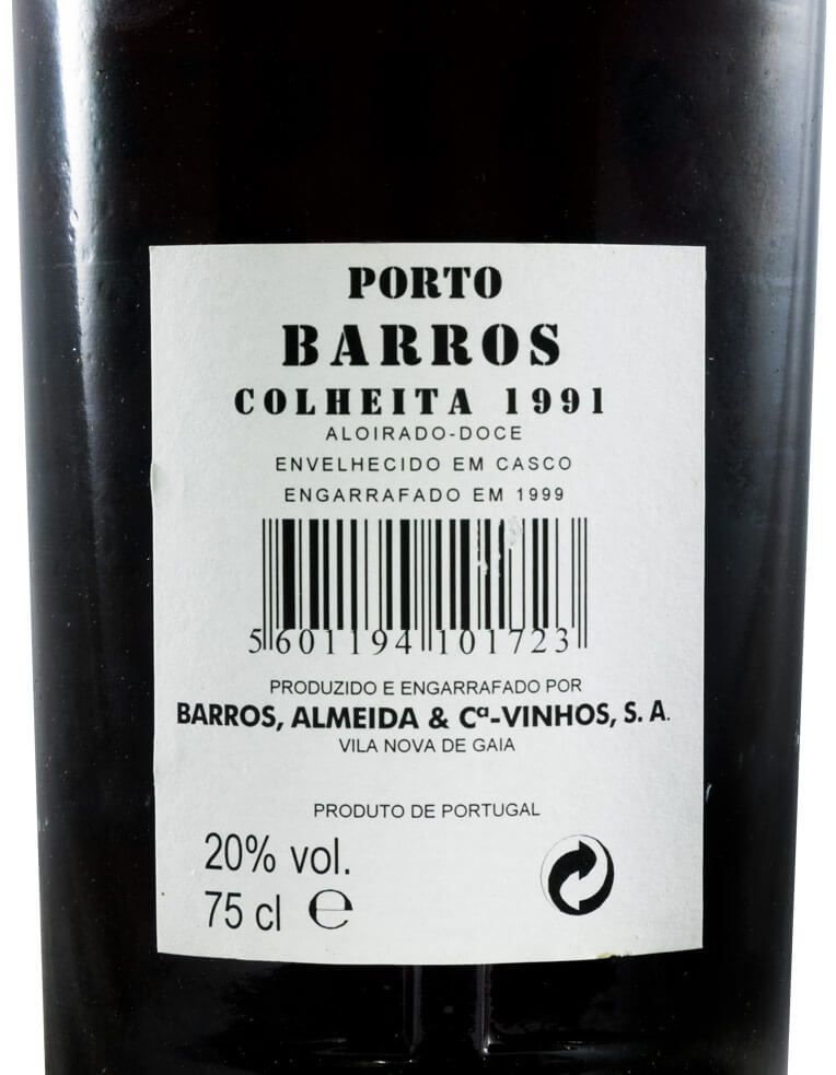 1991 Barros Colheita Porto