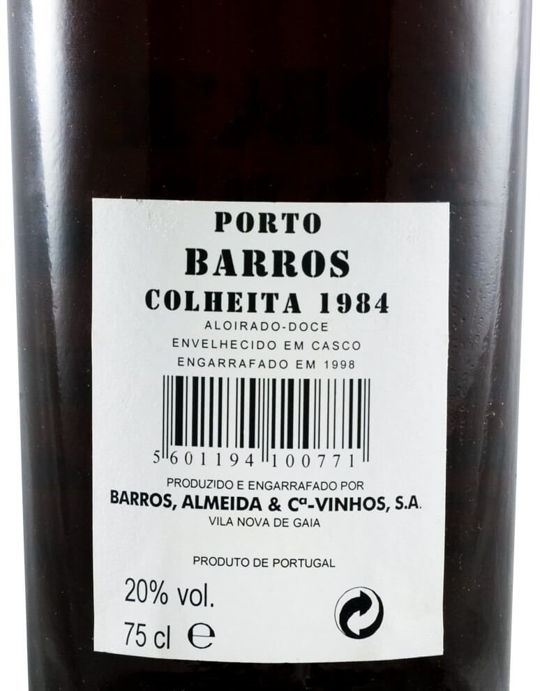 1984 Barros Colheita Porto