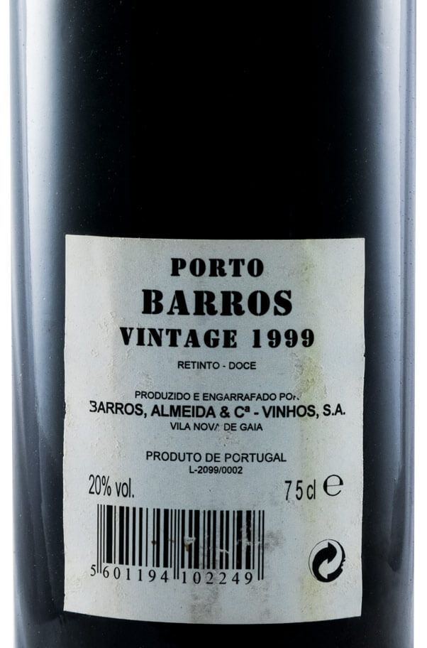1999 Barros Vintage Porto