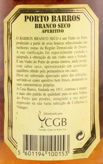Aperitif Barros Branco Dry