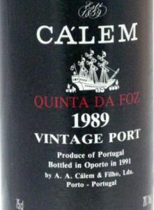 1989 Cálem Quinta da Foz Vintage Porto