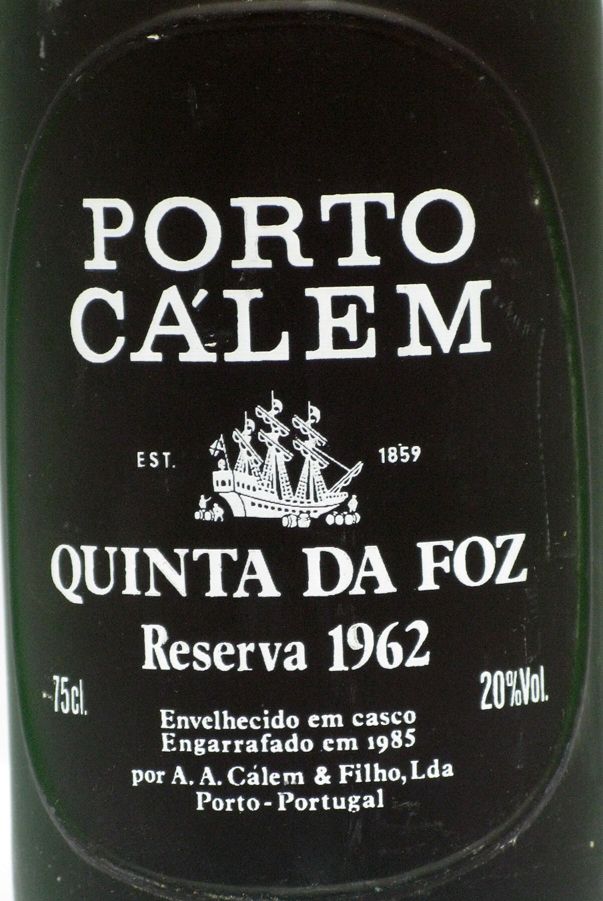1962 Cálem Quinta da Foz Reserva Porto
