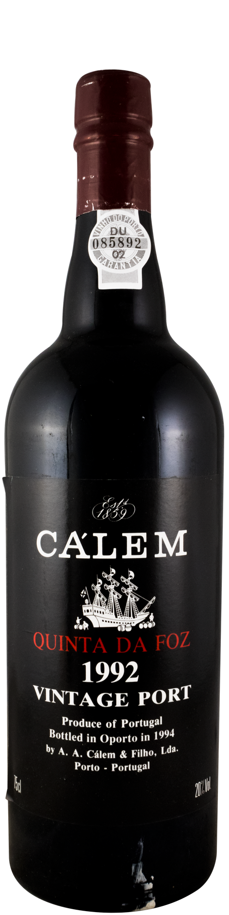 1992 Cálem Quinta da Foz Vintage Porto