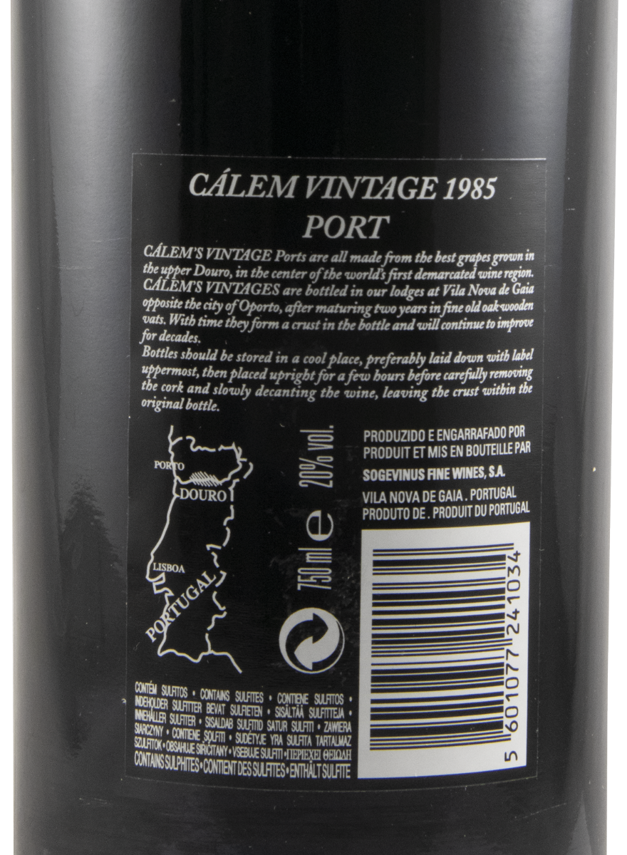 1985 Cálem Vintage Port
