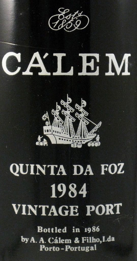1984 Cálem Quinta da Foz Vintage Porto