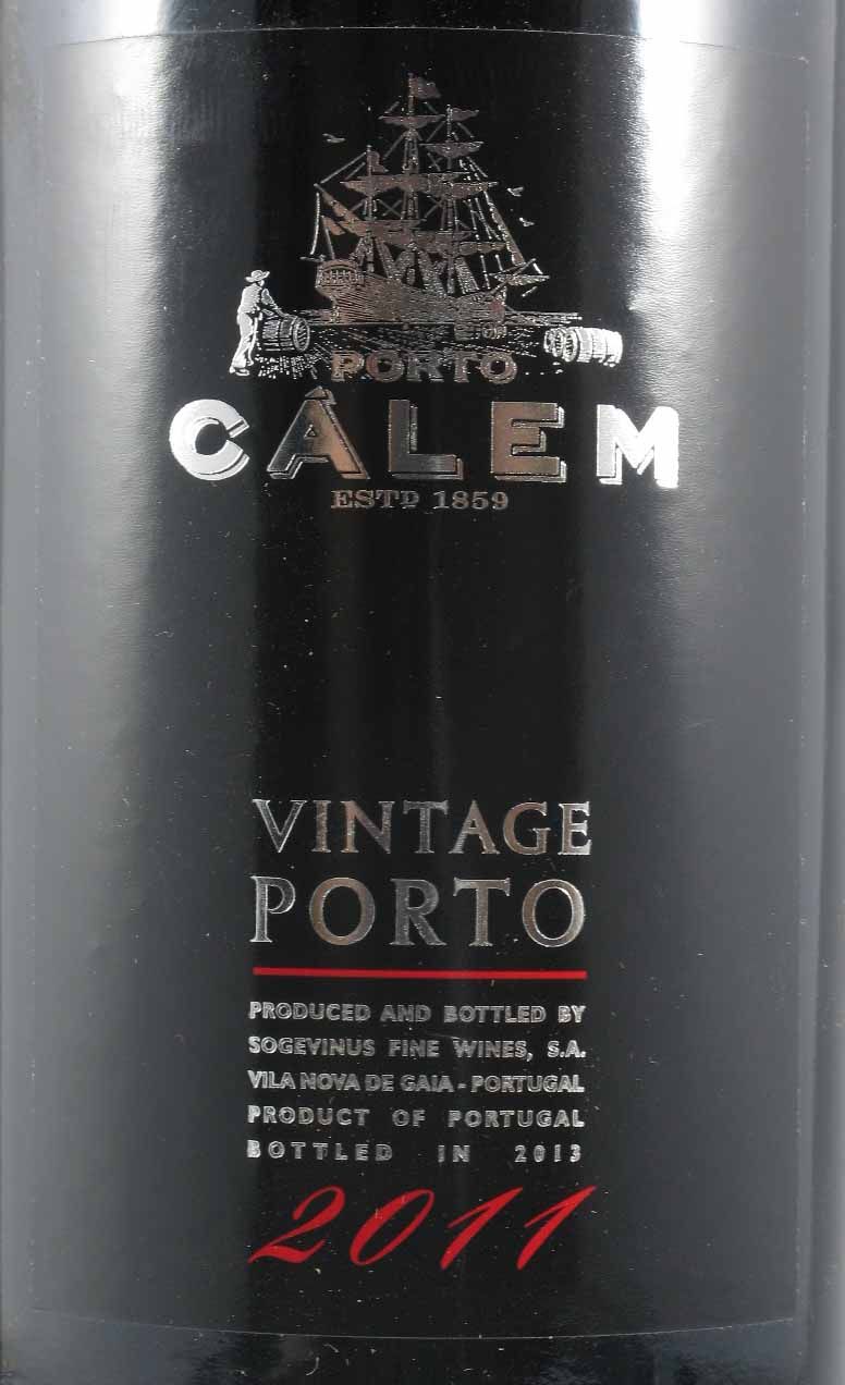 2011 Cálem Vintage Porto