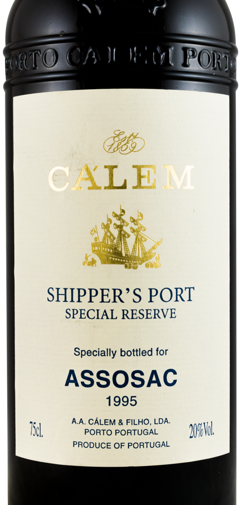 1995 Cálem Shipper's Port Assosac Special Reserve Porto
