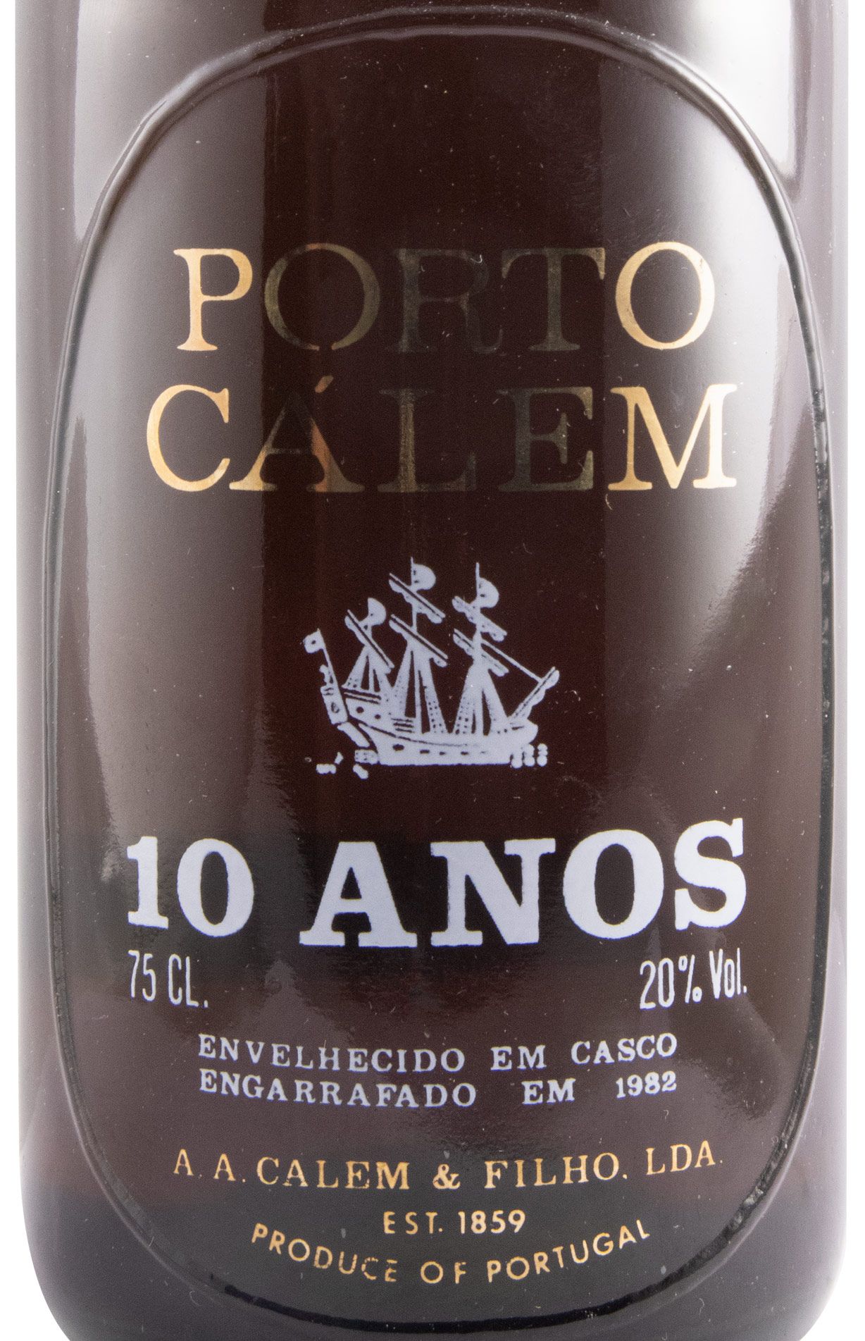 Cálem 10 anos Porto (garrafa antiga)