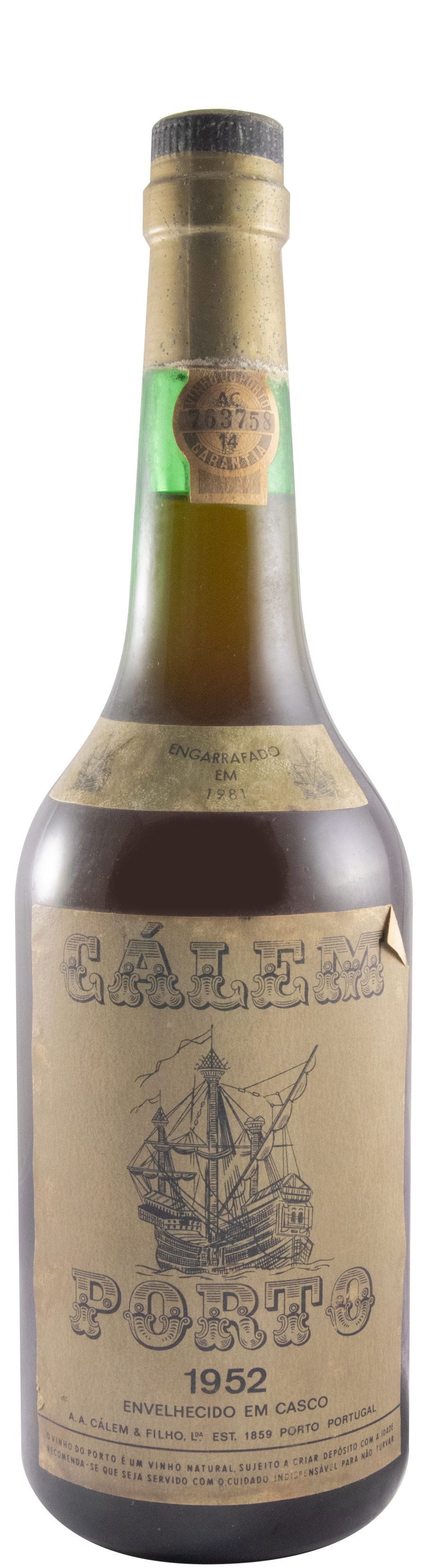 1952 Cálem Colheita Porto (engarrafado em 1981)