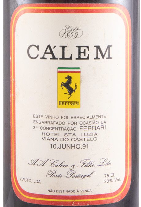 Cálem Ferrari Concentração Viana do Castelo Junho 1991 Port