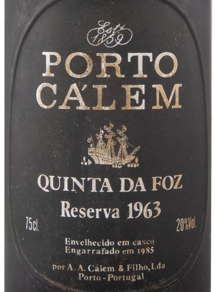 1963 Cálem Quinta da Foz Reserva Port