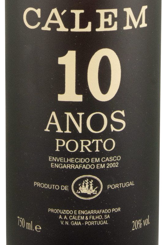 Cálem 10 years Port (bottled in 2002)