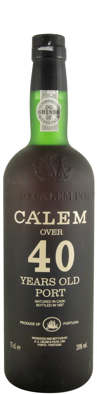 Cálem 40 anos Porto (garrafa antiga)