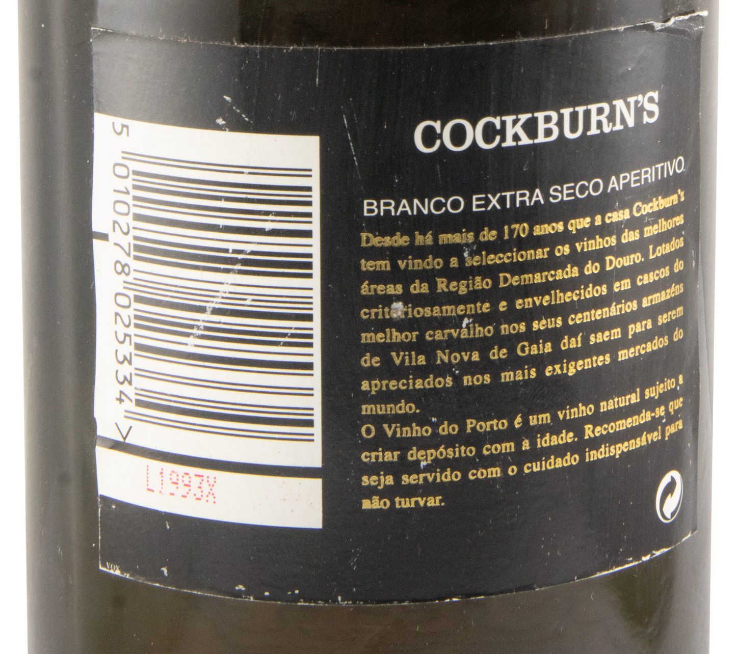 Cockburn's Dry Tang Port (former bottle)