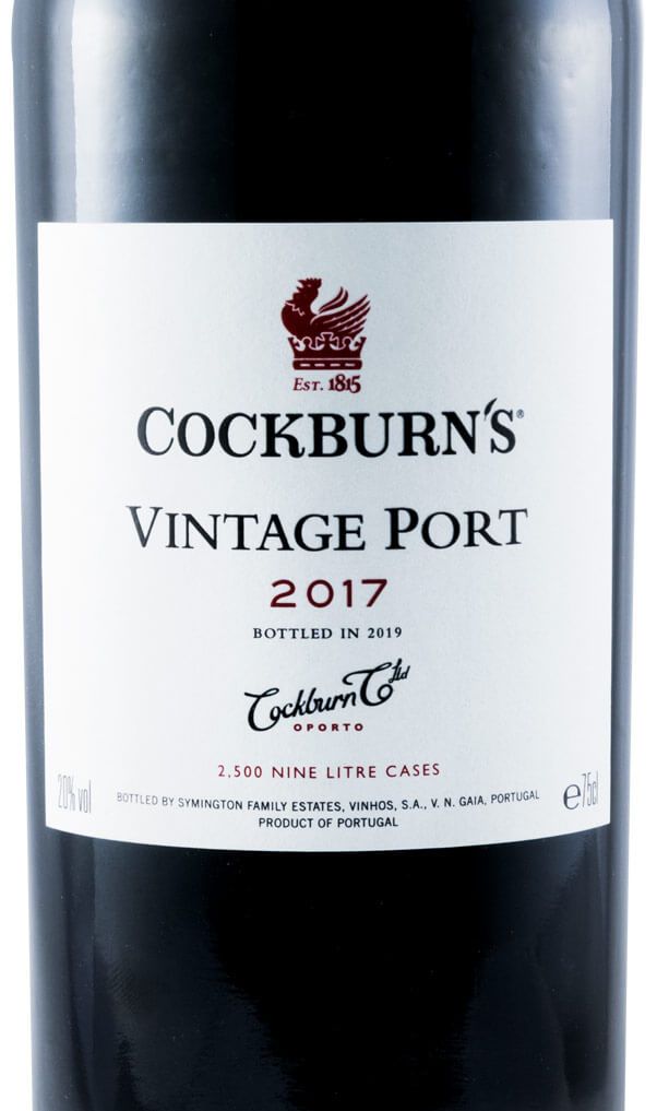 2017 Cockburn's Vintage Port