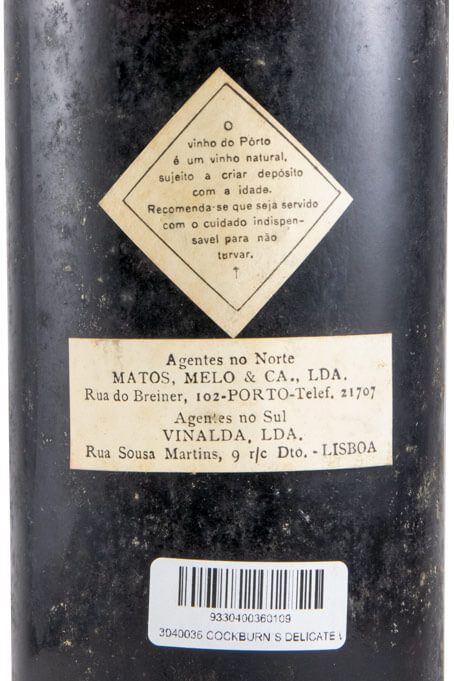 Cockburn's Delicate White Dry Finish Porto