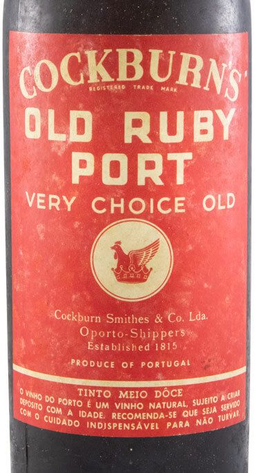 Cockburn's Old Ruby Porto