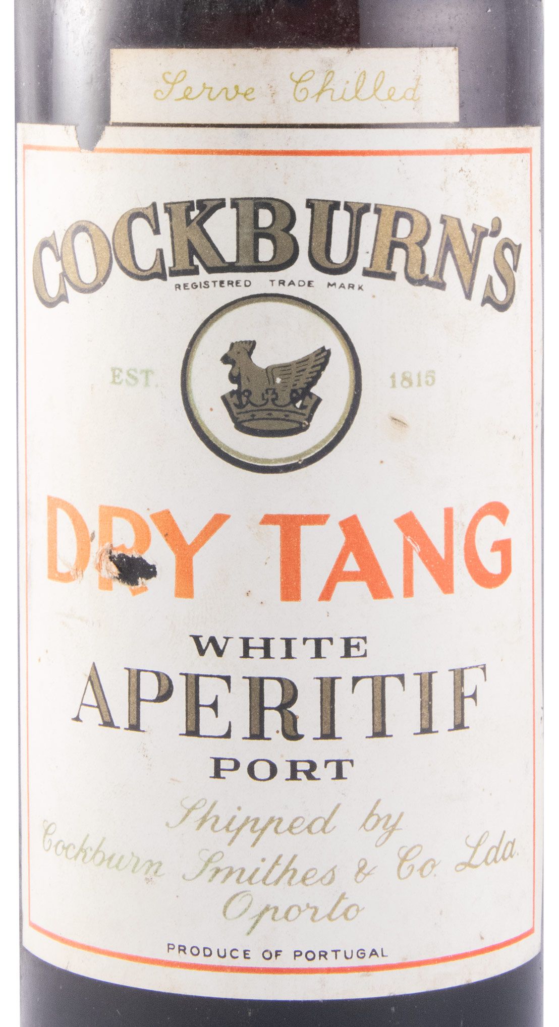Cockburn's Dry Tang Port (slender and old-style bottle)
