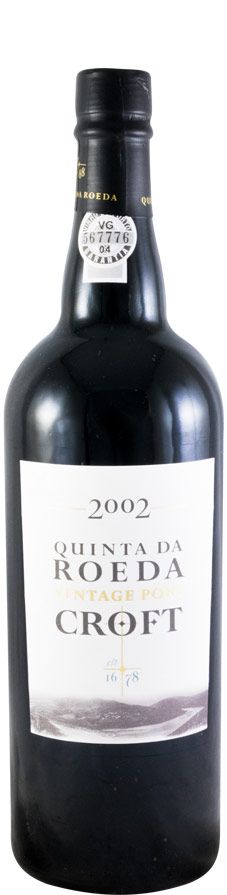 2002 Croft Vintage Quinta da Roêda Porto