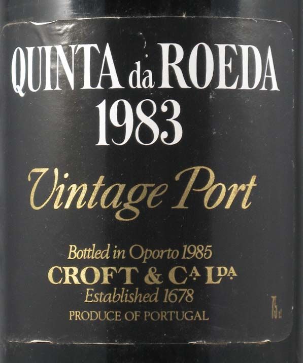 1983 Croft Quinta da Roêda Vintage Porto