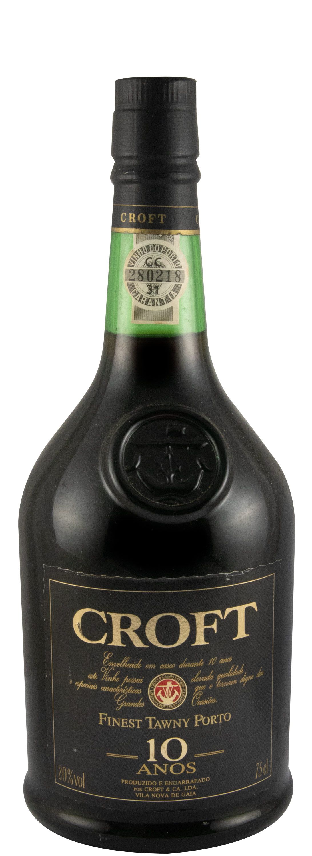 Croft 10 years Port (low bottle)
