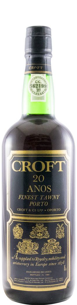 Croft 20 years Port (engarrafado em 1983)
