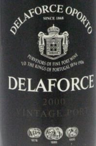 2000 Delaforce Vintage Port
