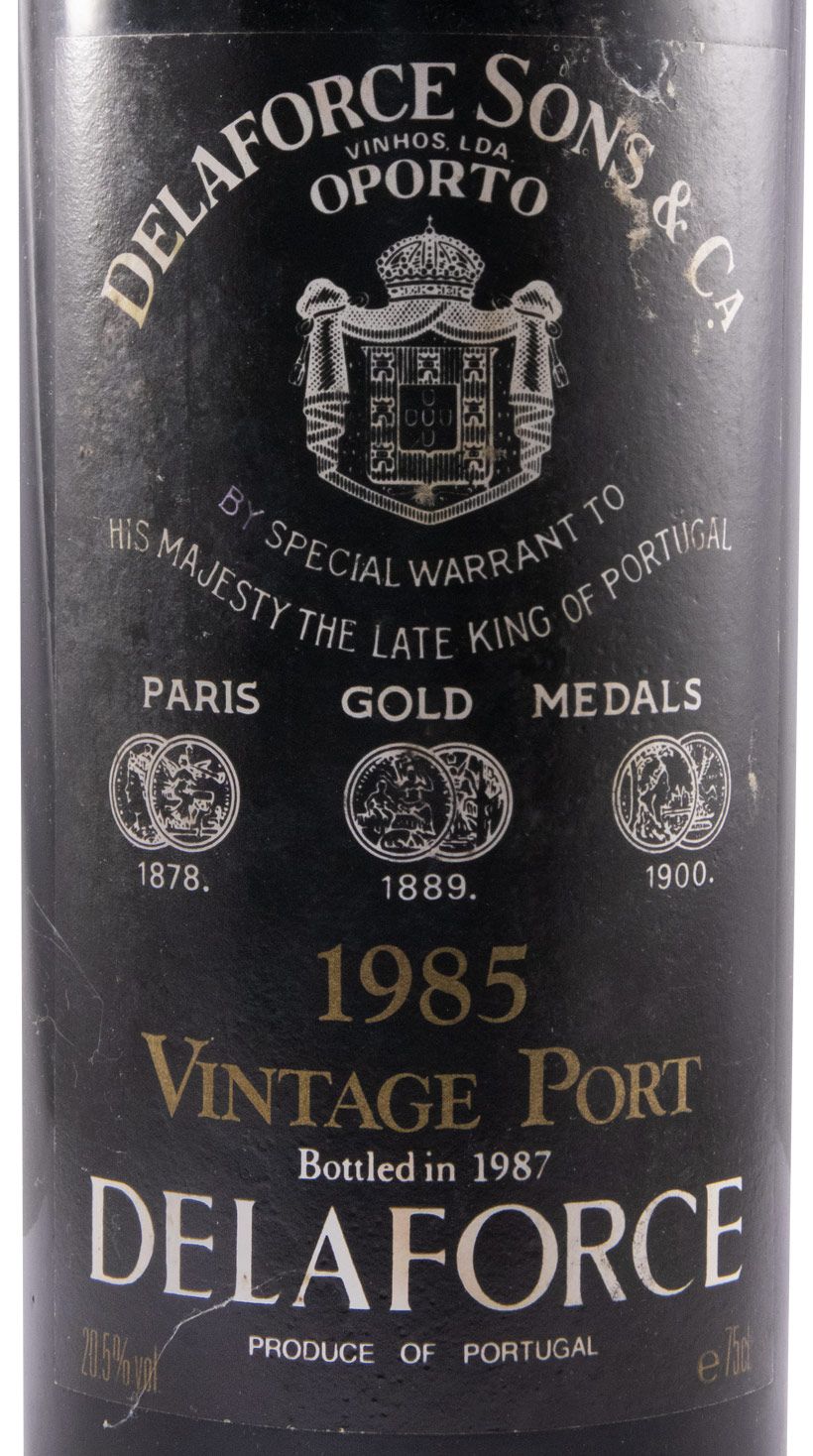1985 Delaforce Vintage Porto (engarrafado em 1987)